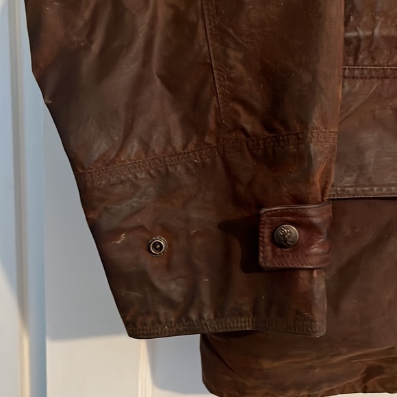 Men’s large Outback leather rain repellent jacket. Great condition. - Picture 4 of 7